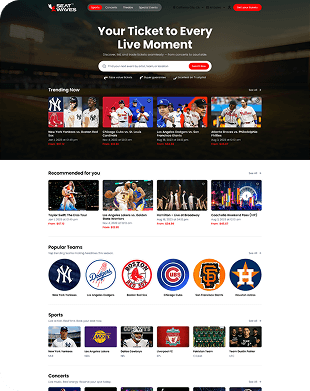 SeatWaves Ticket Marketplace